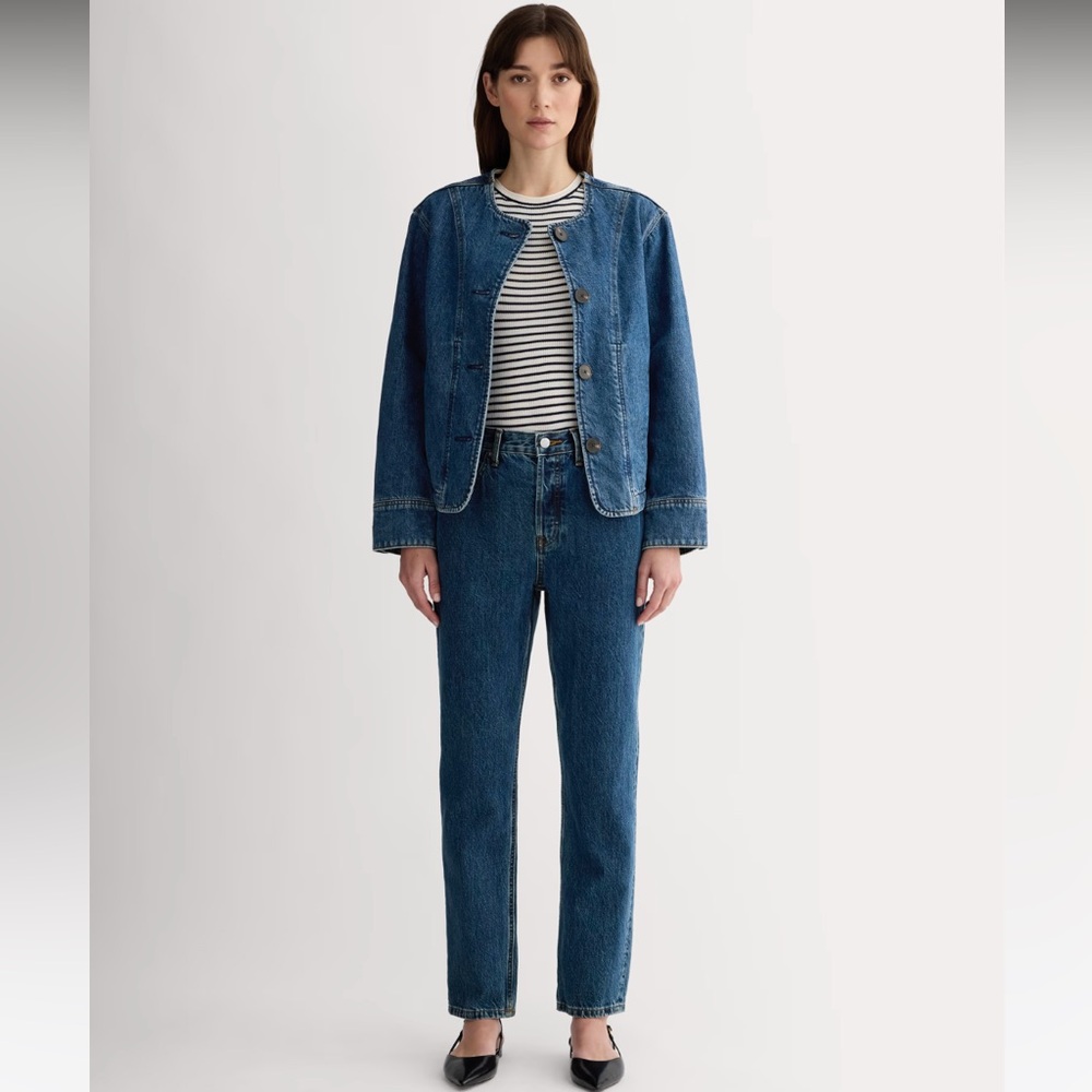 NWT Everlane Women's ‘90s Cheeky Jean - Color Deep Atlantic Size 30